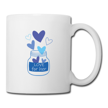 Partnerlook Tasse - Liebevolles Partnerlook Geschenk