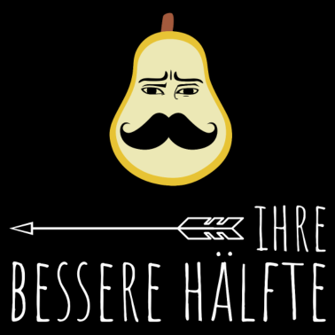 Motiv Bessere Hälfte | Birne | Partnerlook