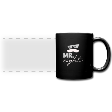 Partnerlook Tasse - Mr Right - Partnerlook