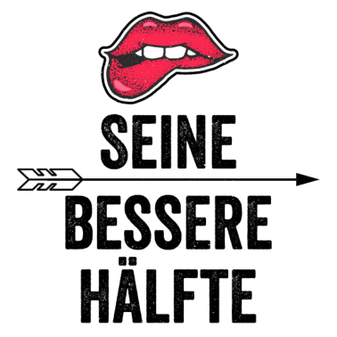 Motiv Bessere Hälfte | Mund | Partnerlook