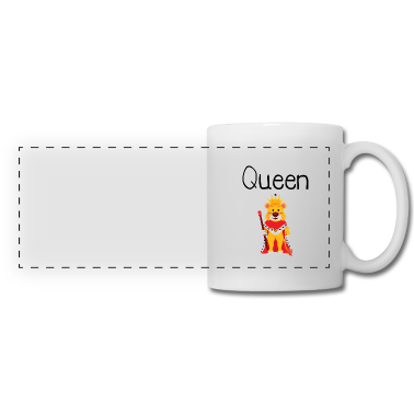 Partnerlook Tasse - King Queen Partnerlook