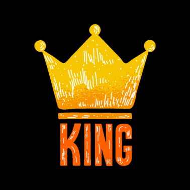 Motiv King Queen Partnerlook