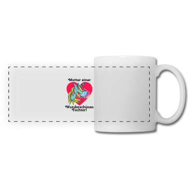 Partnerlook Tasse - Mutter einer Wunderschönen Tochter! Partnerlook