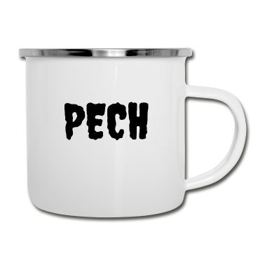 Partnerlook Emaille Tasse - Pech - Partnerlook - Paarshirts