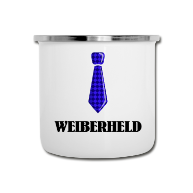 Partnerlook Emaille Tasse - Statement Partnerlook Team Junggesellenabschied