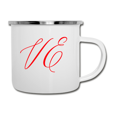 Partnerlook Emaille Tasse - Love Partnerlook Duo 2