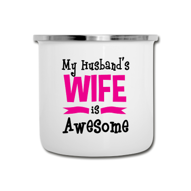 Partnerlook Emaille Tasse - Valentinstag Statement Romantik Partnerlook