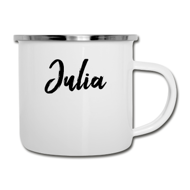 Partnerlook Emaille Tasse - Julia Partnerlook Romeo und Julia