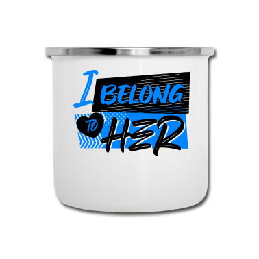 Partnerlook Emaille Tasse - Partnerlook | Ihr Ihm Gehören Beziehung Pärchen