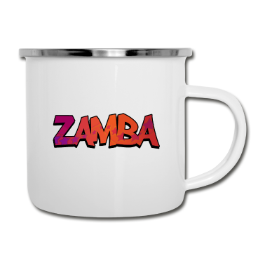 Partnerlook Emaille Tasse - Ramba Zamba Partnerlook
