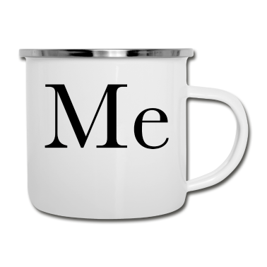 Partnerlook Emaille Tasse - Me Partnerlook