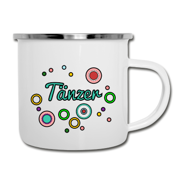 Partnerlook Emaille Tasse - Traumtänzer - Teil 2 (Partnerlook)