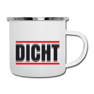 Partnerlook Emaille Tasse - Partnerlook - DICHT
