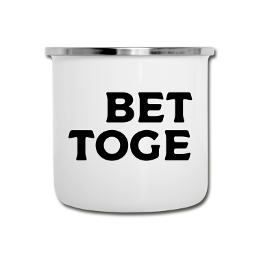 Partnerlook Emaille Tasse - Better Together No1 Partnerlook