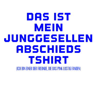 Motiv Junggesellenabschied Freund Partnerlook V2