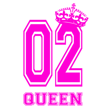 Motiv Queen Krone Partnerlook Female Frau