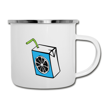 Partnerlook Emaille Tasse - 