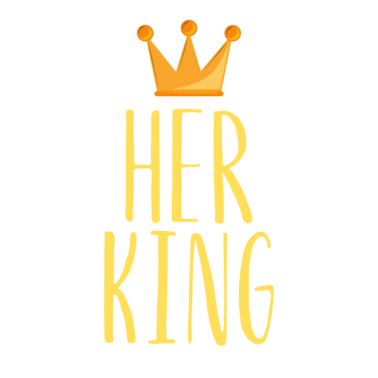 Motiv Her King - Partnerlook - Paarshirts - Love