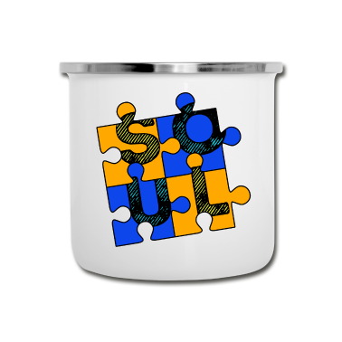 Partnerlook Emaille Tasse - Partnerlook | Seelenverwandt Pärchen Liebe Paar