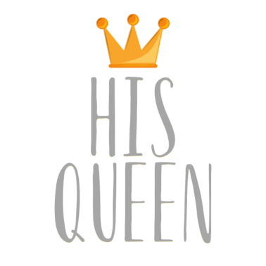 Motiv His Queen - Partnerlook - Paarshirts - Love
