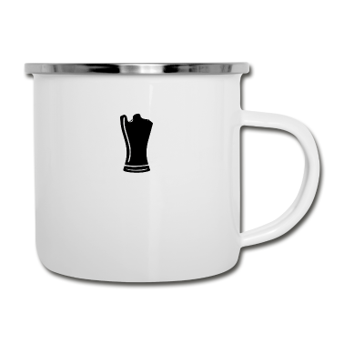 Partnerlook Emaille Tasse - 