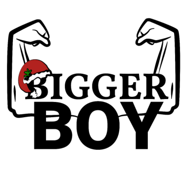 Motiv Bigger Boy - weihnachtlicher Partnerlook