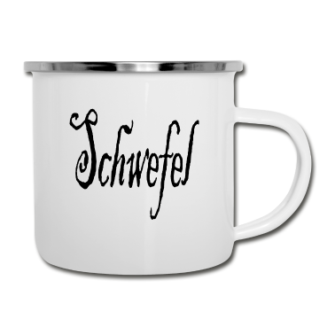 Partnerlook Emaille Tasse - Partnerlook Pärchen Pech Schwefel Geschenk Paar