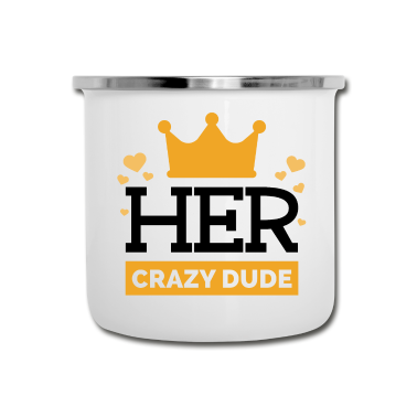 Partnerlook Emaille Tasse - Partnerlook Partner Paare Pärchen Spruch Liebe