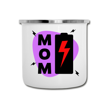 Partnerlook Emaille Tasse - Partnerlook | Familie Mutter Vater Kind Lustig