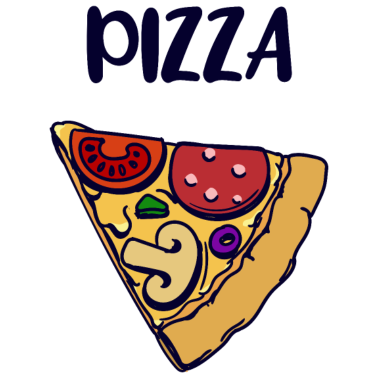 Motiv Partnerlook | Pizza Pärchen Paar Verliebt Lustig