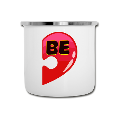 Partnerlook Emaille Tasse - Partnerlook | Liebe Herz Statement Paar Pärchen