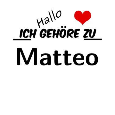 Motiv Partner Partnerlook Pärchen Motiv mit Matteo