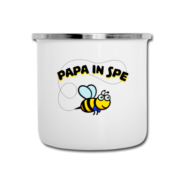 Partnerlook Emaille Tasse - Partnerlook | Eltern Papa Bester Vater Superdad