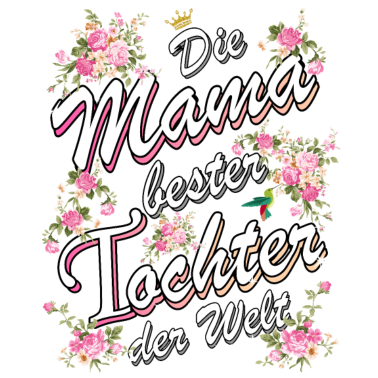 Motiv MAMA bester Tochter DER WELT Partnerlook Mutter