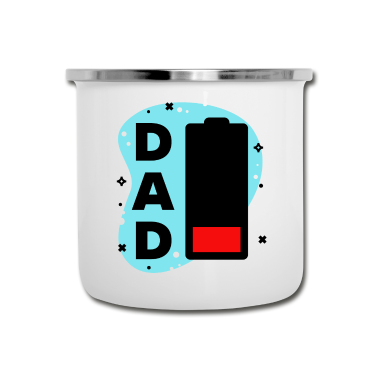 Partnerlook Emaille Tasse - Partnerlook | Familie Mutter Vater Kind Lustig