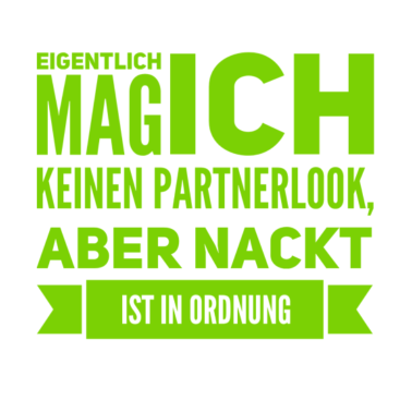 Motiv Partnerlook nur ohne Kleidung