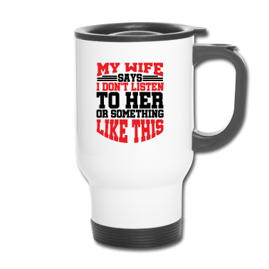 Partnerlook Thermobecher - Partnerlook Valentinstag Statement