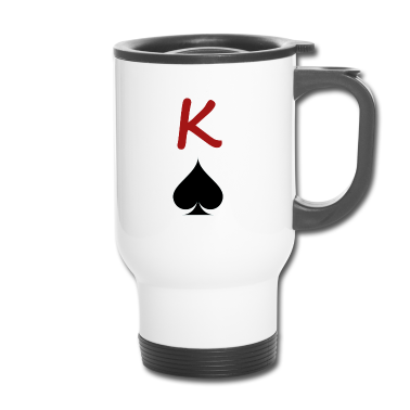 Partnerlook Thermobecher - King Queen Partnerlook