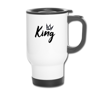 Partnerlook Thermobecher - Partnerlook Paar King