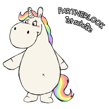 Motiv Partnerlook ist scheiße - rechts