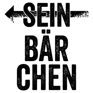 Motiv SEIN BÄRCHEN | Partnerlook | Pfeil (links)