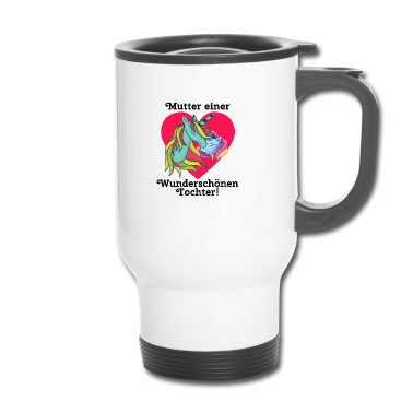 Partnerlook Thermobecher - Mutter einer Wunderschönen Tochter! Partnerlook