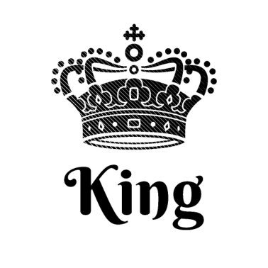 Motiv King Queen Partnerlook
