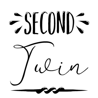 Motiv Zweiter Zwilling - Partnerlook Geschwister