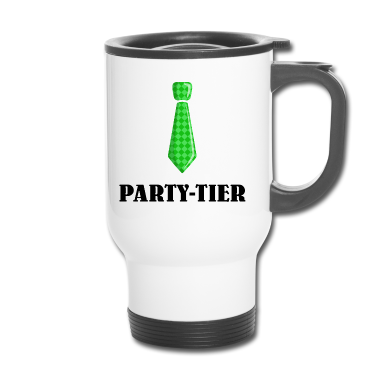 Partnerlook Thermobecher - Party Team Partnerlook Junggesellenabschied Spruch