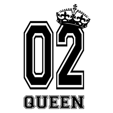 Motiv Queen Krone Partnerlook Female Frau