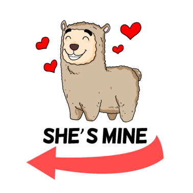 Motiv She is Mine - Partnerlook 2