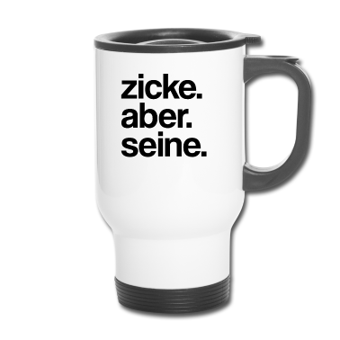 Partnerlook Thermobecher - Zicke aber seine | Couple Matching, Partnerlook