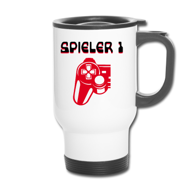 Partnerlook Thermobecher - Partnerlook Zocker Games Spielkonsole Controller