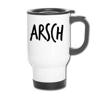 Partnerlook Thermobecher - Partnerlook - Ihr passt wie Arsch auf Eimer